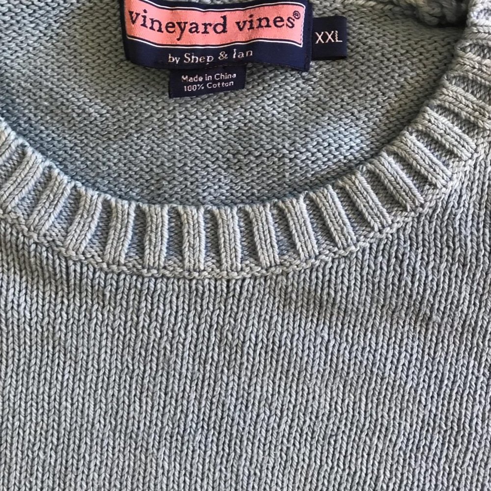 Vineyard Vines Mens Whale Crew Neck Sweater - Picture 6 of 8